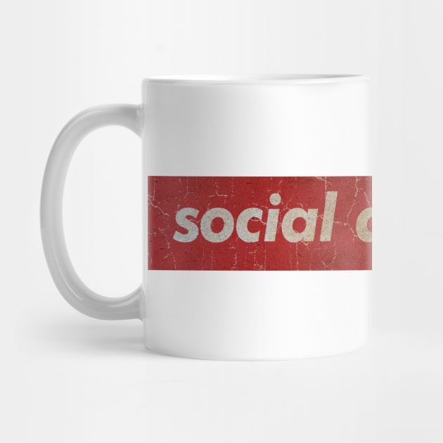 Social Distortion - SIMPLE RED VINTAGE by GLOBALARTWORD